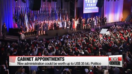 Trump criticized for cabinet's likely abundance of billionaires