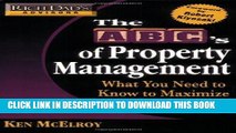 MOBI DOWNLOAD Rich Dad s Advisors: The ABC s of Property Management: What You Need to Know to