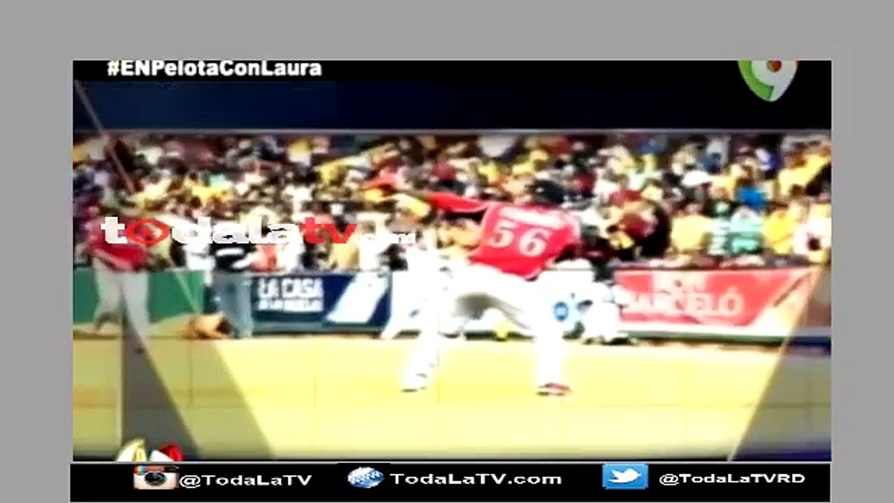 Juan Francisco de los Tigueres Del Licey  En Pelota Con Laura-Esta Noche Mariasela-Video