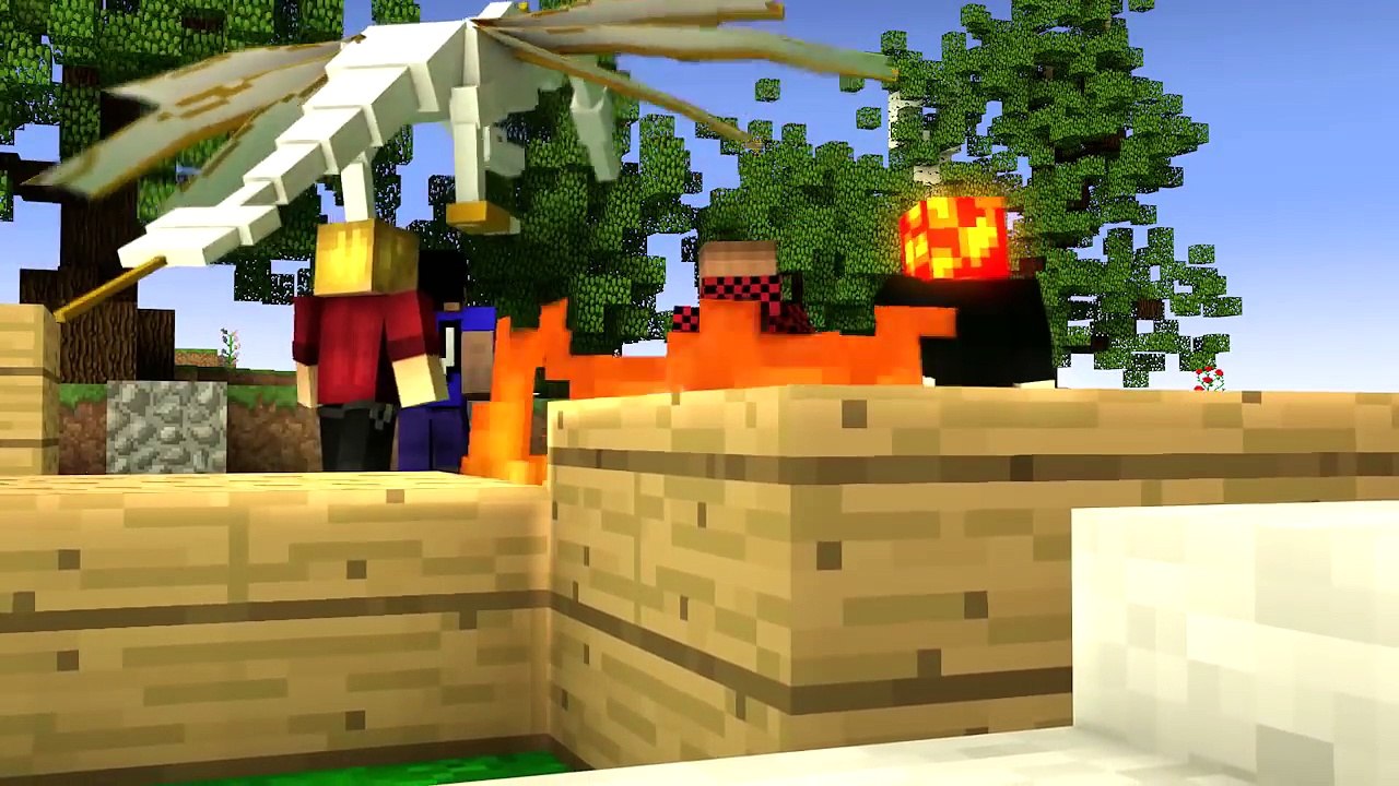 Minecraft Song ♪ "Mobs Can't Handle Us" a Minecraft CrazyCraft Parody (Minecraft Animation)