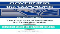 MOBI DOWNLOAD Governing the Commons: The Evolution of Institutions for Collective Action