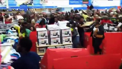 Mira el gran alboroto por compras en “Black Friday”