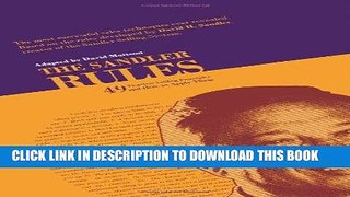 MOBI DOWNLOAD The Sandler Rules: 49 Timeless Selling Principles and How to Apply Them PDF Online