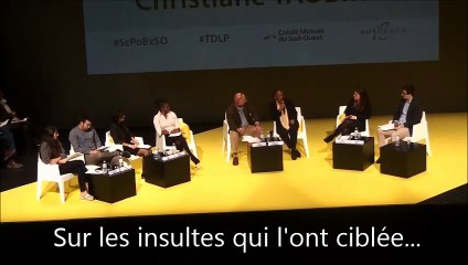 Christiane Taubira : "face aux insultes, je ne peux pas baisser le regard"