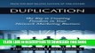 EPUB DOWNLOAD Duplication: The Key to Creating Freedom in Your Network Marketing Business PDF Kindle
