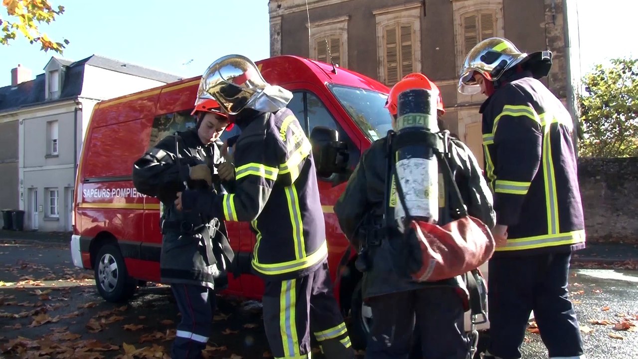 Les jeunes sapeurs-pompiers du Val d’Aubance