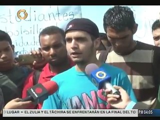 Estudiantes manifestaron por falta de seguridad