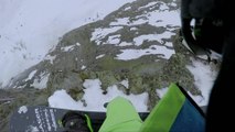 Adrénaline - Tous sports : Test it épisode 1, Ludovic Guillot-Diat a littéralement sauté dans le vide à Chamonix