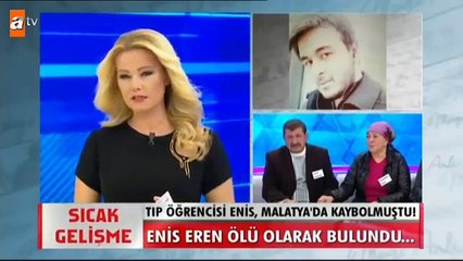 Tıp öğrencisi Enis Eren ölü olarak bulundu! Müge Anlı İle Tatlı Sert 1710. Bölüm - atv