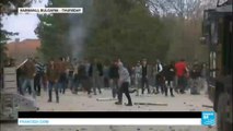 Europe migrant crisis: Bulgarian police fire rubber bullets in camp riot