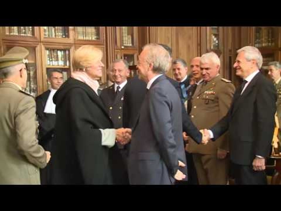 Torino - Arrivo del Presidente Renzi al Palazzo dell'Arsenale (25.11.16)
