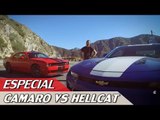 CHEVROLET CAMARO SS 2017 X DODGE CHALLENGER HELLCAT - ESPECIAL # 102 | ACELERADOS