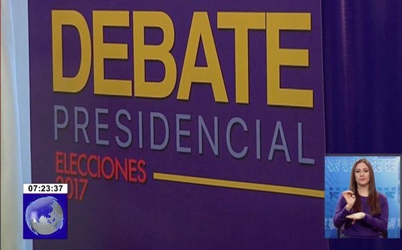 Empresarios organizan debate presidencial