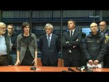 Torino - Renzi alla Protezione civile regionale sulla situazione maltempo HD (25.11.16)