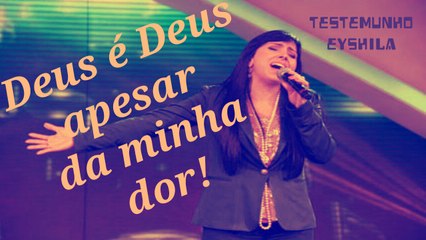 Testemunho Eyshila após morte de seu filho Matheus - Imperdível