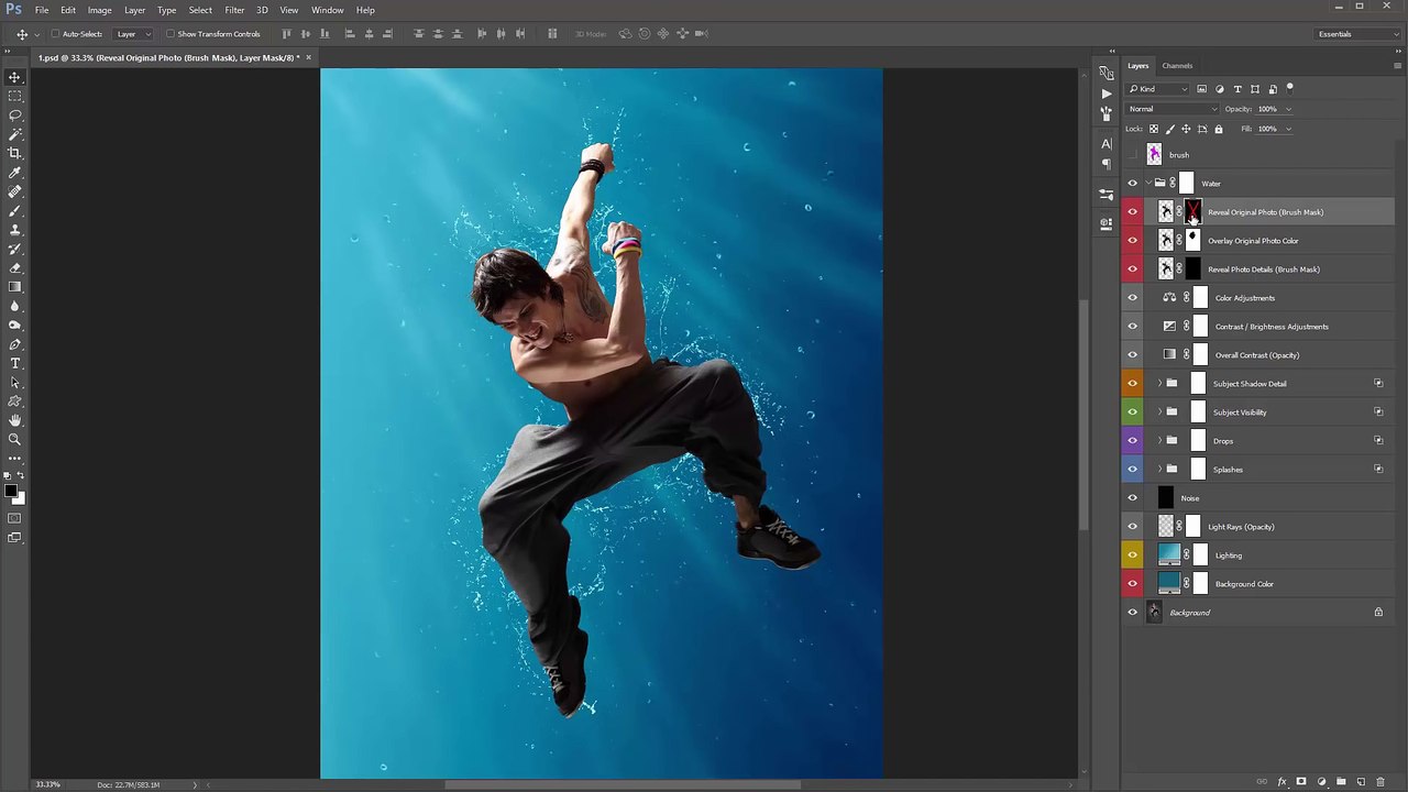 Adobe Photoshop CS6 Remove Change Background