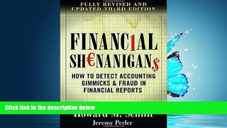 READ THE NEW BOOK Financial Shenanigans: How to Detect Accounting Gimmicks   Fraud in Financial