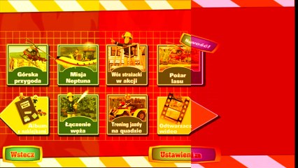 FIREMAN SAM COLORS FOR KIDS - YELLOW ORANGE RED - Strażak Sam kolory