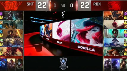 ROX vs SKT Game 2 Semi-final Highlights, S6 Worlds 2016 Semifinals, ROX Tigers vs SK Telecom T1 G2