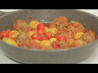 بطاطس بالكفتة | نادية سرحان