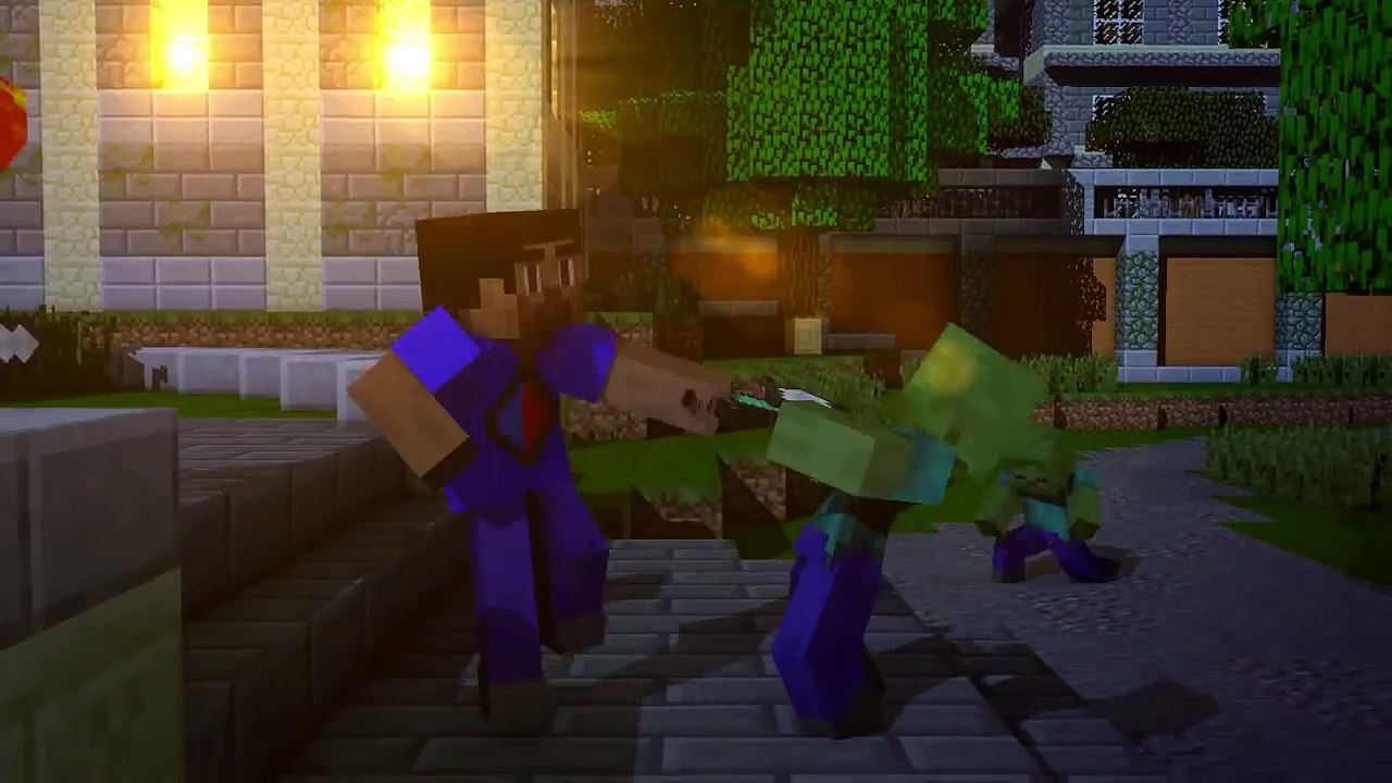 Minecraft Song ♪ "Talking Zombies" a Minecraft Song Parody (Minecraft Animation)