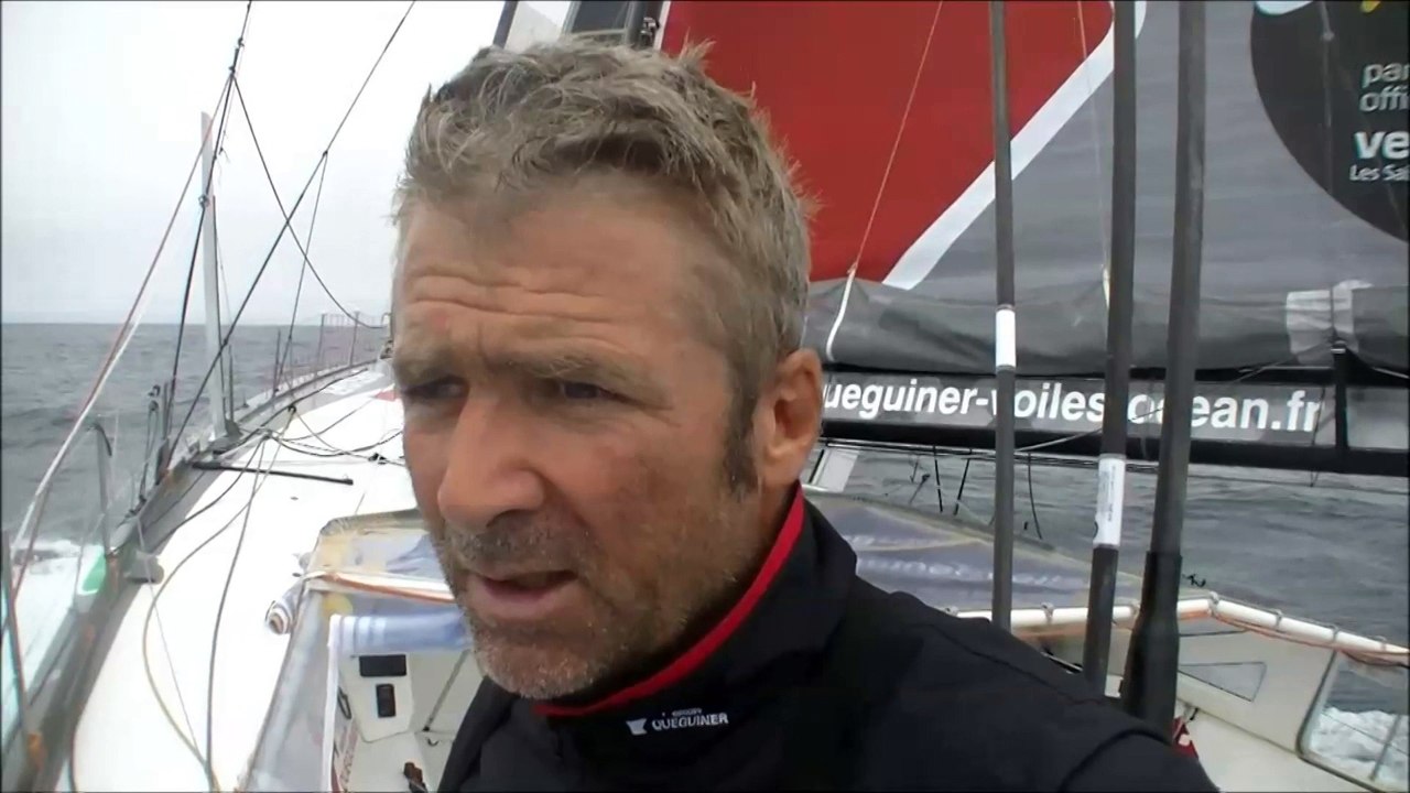 J20 : Yann Eliès attend son premier albatros avec impatience / Vendée Globe