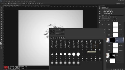 Photoshop Tutorial  How to Make a PORTRAIT made only of TEXT!