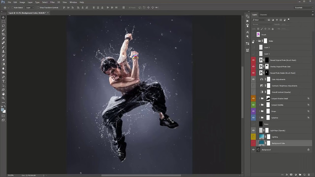 Photoshop CC Tutorial - Fantasy Looks Photo Effect Editing