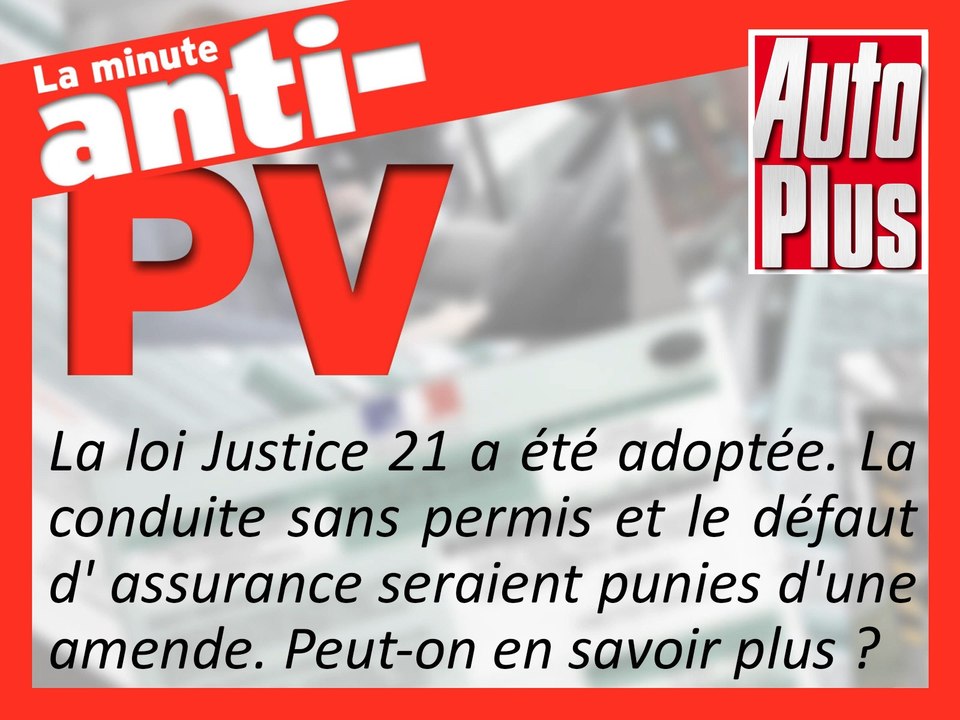 Pas d'assurance, pas de permis : fini le tribunal ?
