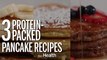 3 Delicious Recipes of Protein Pancakes - How to make fruity and delicious pancakes -  Food Health and Fitness