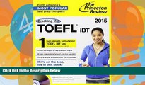 READ book  Cracking the TOEFL iBT with Audio CD, 2015 Edition (College Test Preparation)  FREE