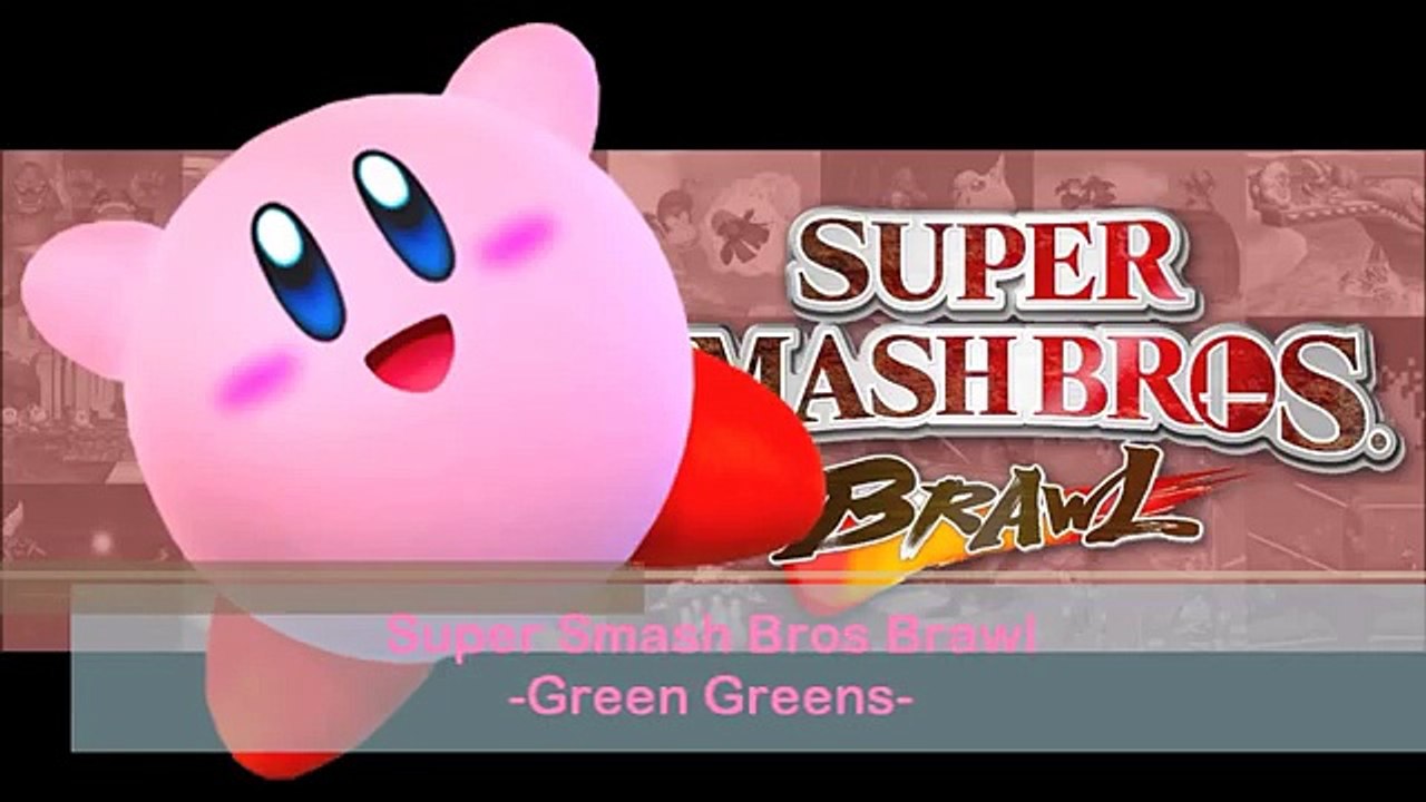 Super Smash Bros Brawl Music - Green Greens (Melee) - (HD)
