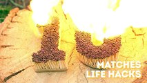 10 MATCHES LIFE HACKS YOU SHOULD KNOW!