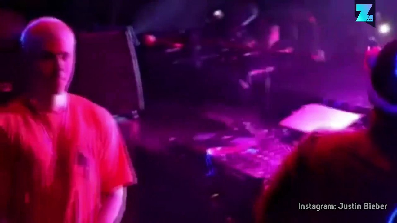 Justin Bieber punches a belieber!