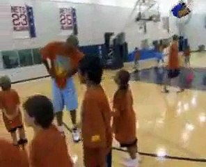 Carter Holds Basketball Camp.