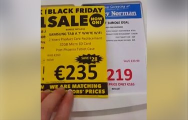 So, Did an Electrical Store Rip Off Black Friday Shoppers?
