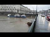 Iconic Tourist Boats Crash Into Turin Bridge Amid North Italy Flooding