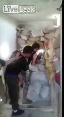 - brutal extraordinary scoped machine gun fail by terrorists in syria