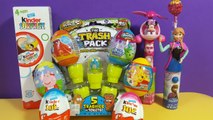 Surprise eggs - Fun Toys Свинка Пеппа Peppa Pig Trash Pack Shopkins Finding Dory Kinder joy