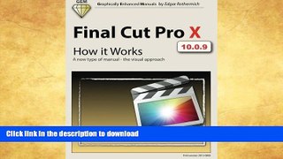 FAVORITE BOOK  Final Cut Pro X - How it Works: A new type of manual - the visual approach