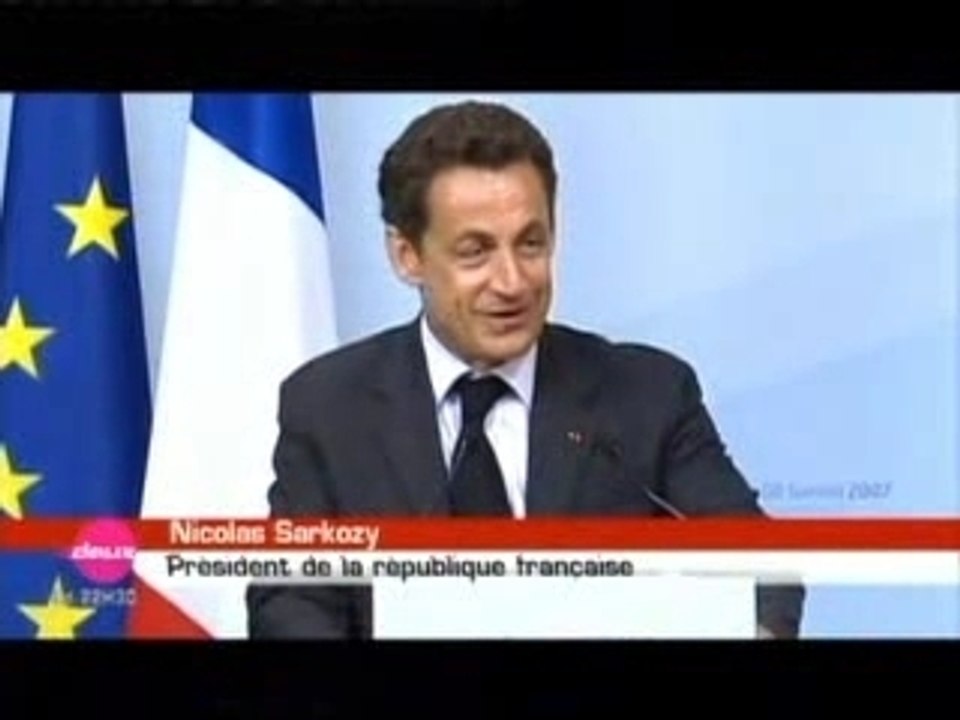 Nicolas Sarkozy au G8