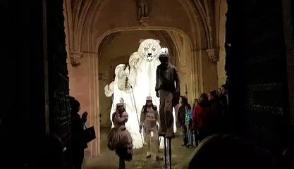 Cortège pour l'inauguration des Plaisirs d'hiver