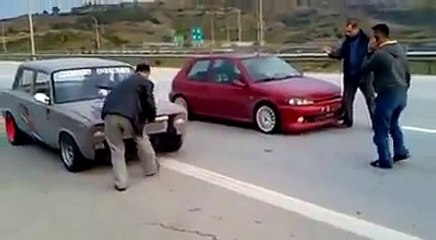 Hacı Murat & Peugeot kapışması izle