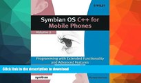 FAVORITE BOOK  Symbian OS C   for Mobile Phones: Programming with Extended Functionality and