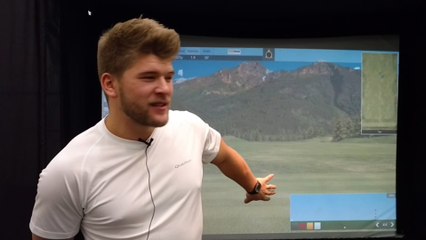 Un simulateur de golf professionnel chez Techno-Sports