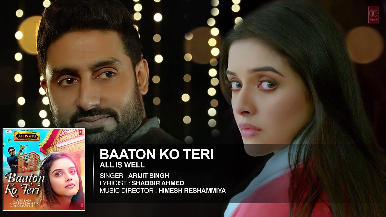 Baaton Ko Teri song | Arjeet sing | All is Well | HD 1080p