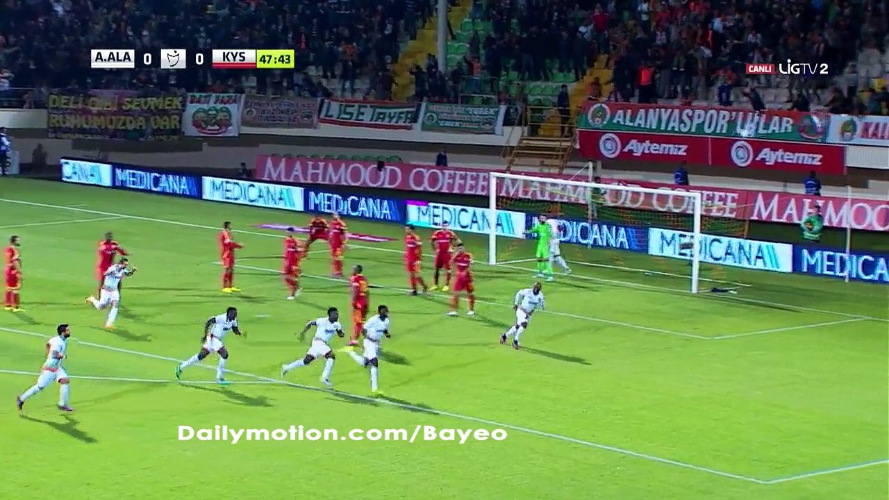 Isaac Sackey Goal HD - Alanyaspor 1-0 Kayserispor - 25.11.2016