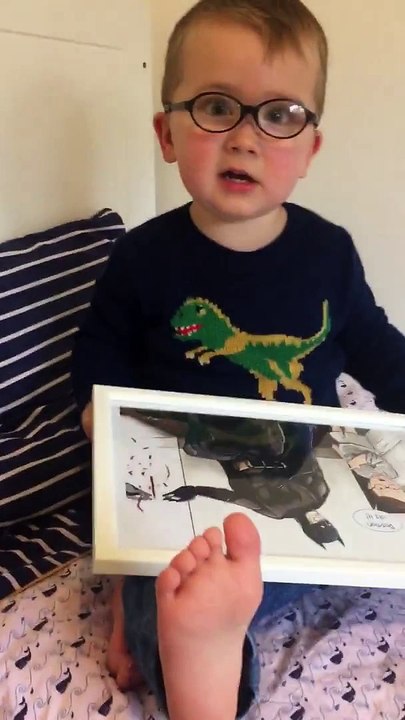 Viral Cutie Noel Gets Immortalized With Batman