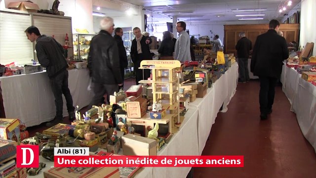 Une collection inédite de jouets anciens à Albi
