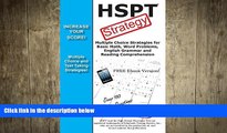 FREE PDF  HSPT Test Strategy!  Winning Multiple Choice Strategies for the High School Placement